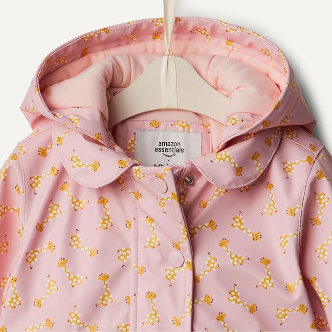 Amazon Essentials x Sofia Grainge Toddler and Baby Girls' Water-Repellent Rain - Image 4