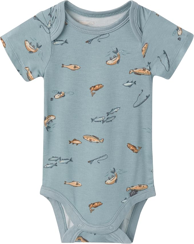 Modern Moments by Gerber Baby Viscose 4-Pack Bodysuit & Pant Set - Image 2