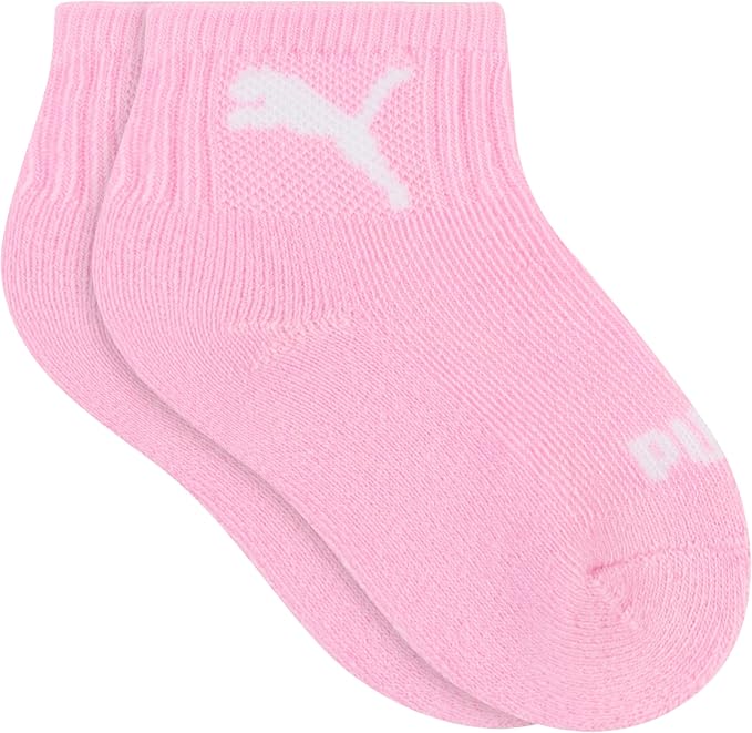 PUMA Unisex Baby 6-pack Infant Anklet Socks, Extra Cushion & Comfort-toe - Image 3