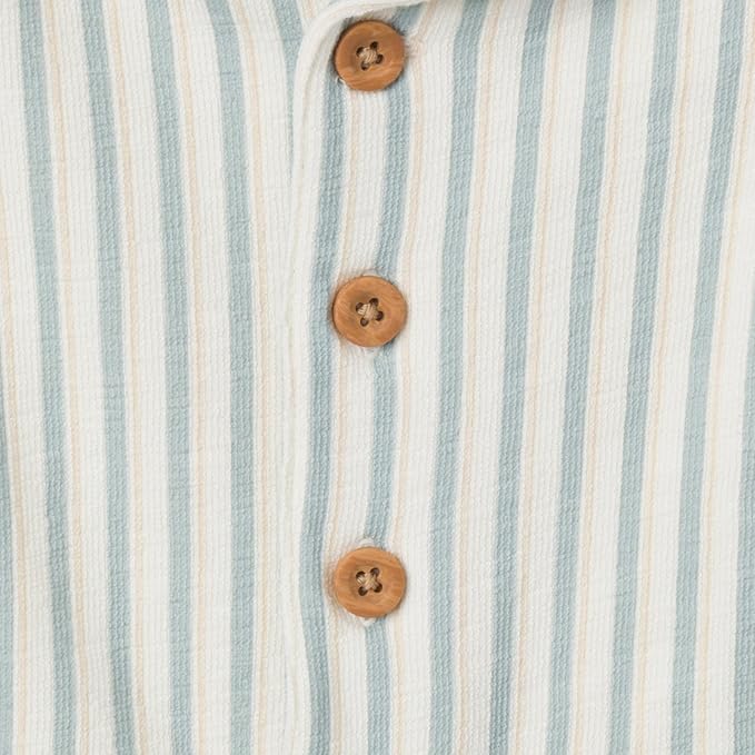 Modern Moments by Gerber Baby Boys' Short Sleeve Romper - Image 3