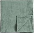 Meracorallo Muslin Swaddle Blanket, 100% Cotton, Roman Green | Soft Breathable by Meracorallo