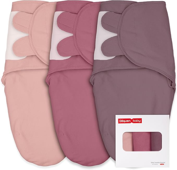 GLLQUEN BABY Swaddles for Newborns 0-3 Months, Adjustable & Easy Fastener | by GLLQUENBABY