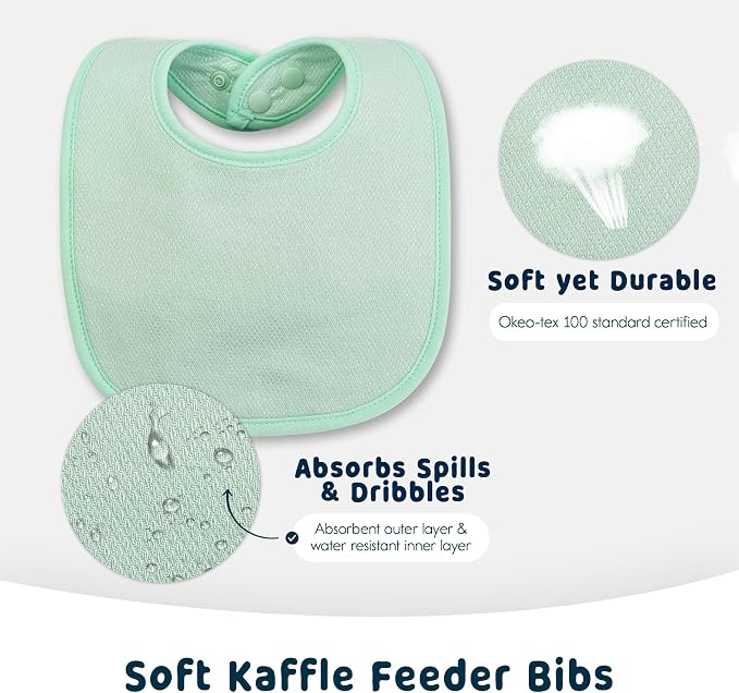 Tiny Twinkle Baby Feeding Bibs - Image 3