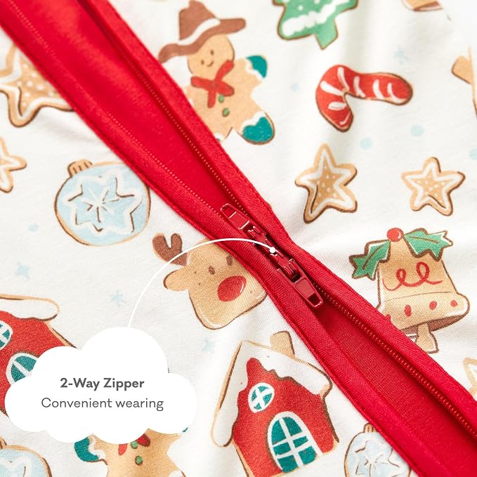 pureborn Baby Sleeper Viscose from Bamboo Zipper Footies 0-24 Months - Image 6