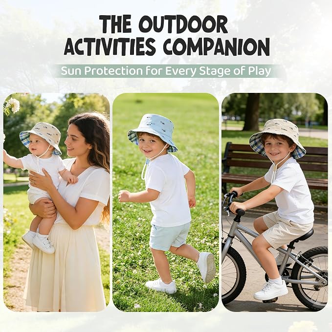 Durio 2-Pack Baby Bucket Hat - Image 2
