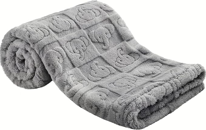 Pro Goleem Elephant Baby Blanket, Baby Fleece Blanket by ProGoleem