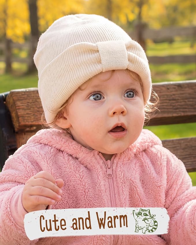 FURTALK Baby Beanie Winter Hat Knitted Warm Hat - Image 3