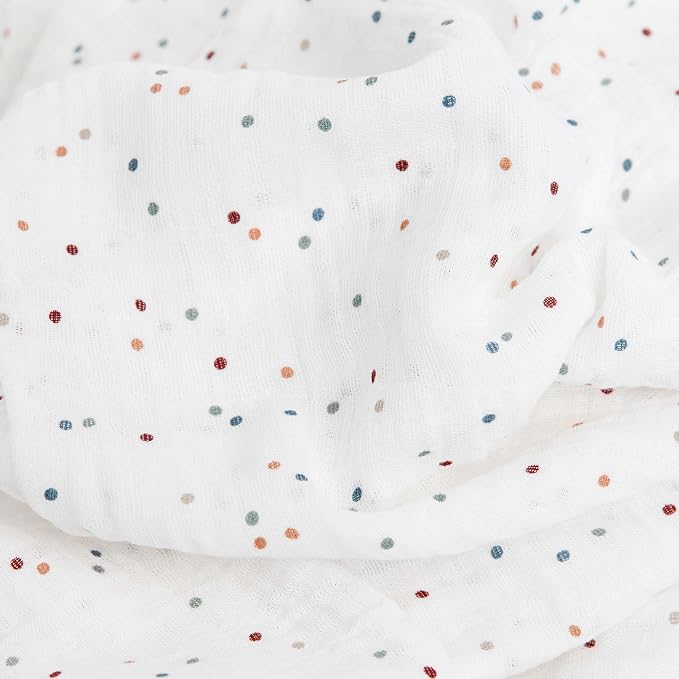 Little Unicorn Premium Cotton Swaddle Baby Blanket | Breathable Fabric | - Image 2
