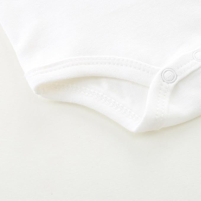 Baby Girl Collared Onsie Polo Bodysuit Boy Cotton Romper Short Sleeve 0~24M - Image 5