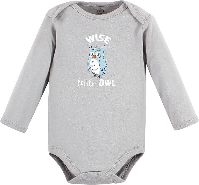 Touched by Nature Unisex Baby Organic Cotton Long-Sleeve Bodysuits - Image 5