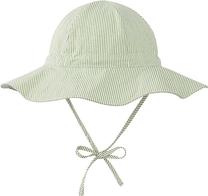 Zando UPF 50+ Baby Sun Hat for Baby Girl Boy 0-4T by ZANDO