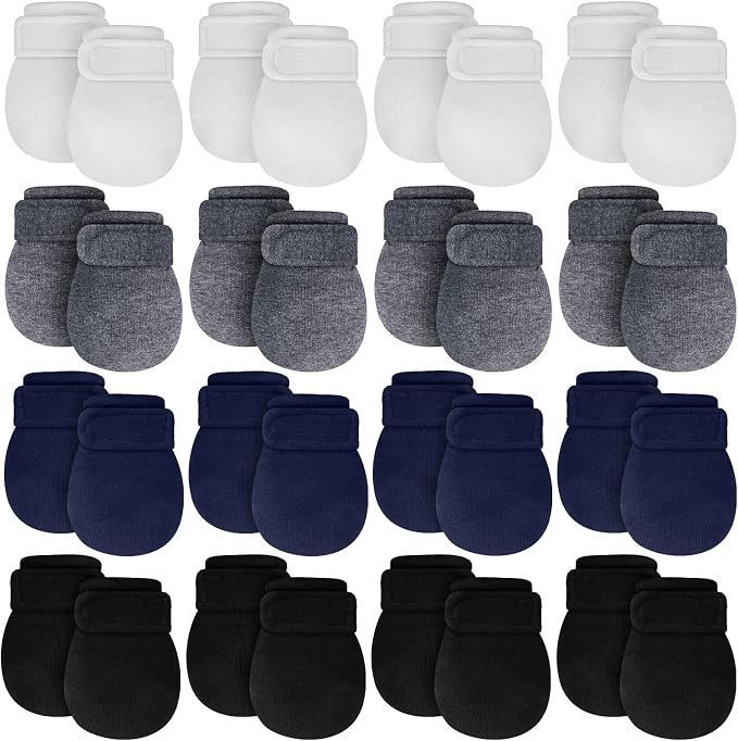 Newcotte Newborn Baby Mittens No Scratch Mitts | Soft No Scratch by Newcotte