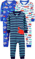 Simple Joys by Carter's Babys' 3 pack Snug Fit Footless Cotton Pajamas by SimpleJoysbyCarters