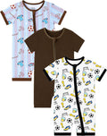 OPAWO Bamboo Sleepers for Baby Boy Pajamas Bamboo Pajamas Baby Romper 0-24M | 2 by OPAWO