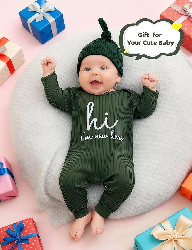 Babymine Newborn Coming Home Outfit Unisex Baby Clothes - Image 6