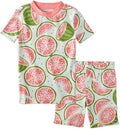 Butterblu Shade Snug-fit 2-Piece Short Sleeve PJs 100% Organic Cotton by Butterblu