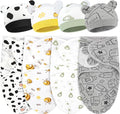 Buryeah 4 Pack Swaddle Blanket Wrap by Buryeah