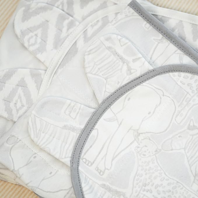 Cotton Swaddles for Newborn, Baby Newborn Swaddle 0-3 Month | 2-Pack Soft - Image 5