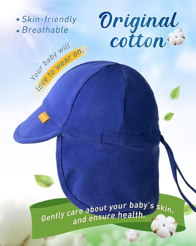 FURTALK Baby Sun Hat UPF 50+ UV Ray Sun Protection Cotton Toddler Hats - Image 4