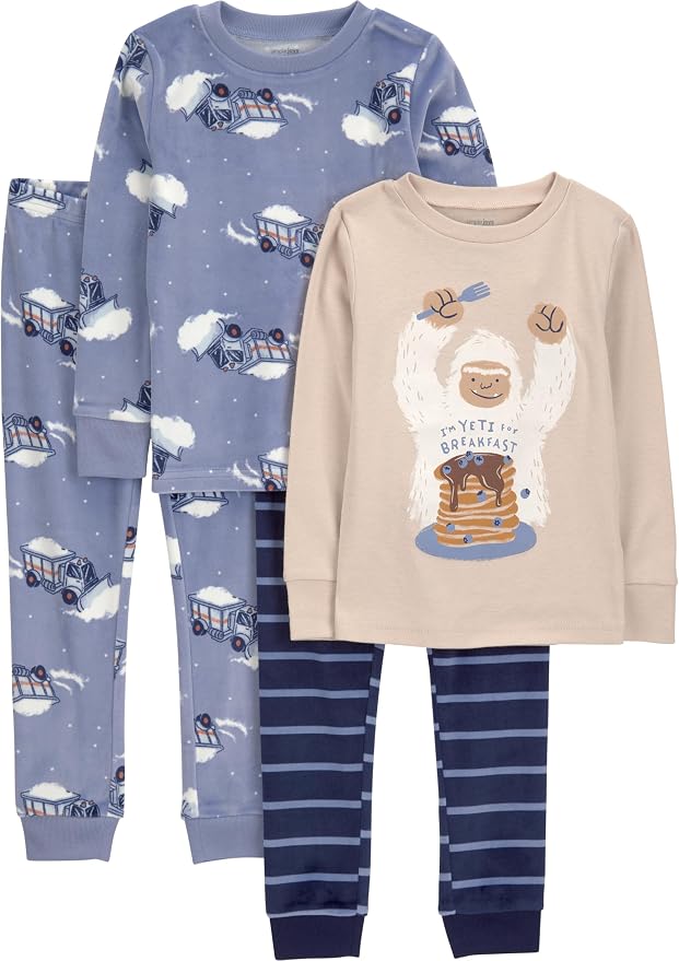 Simple Joys by Carter's Boys 4 piece Pajama Set by SimpleJoysbyCarters