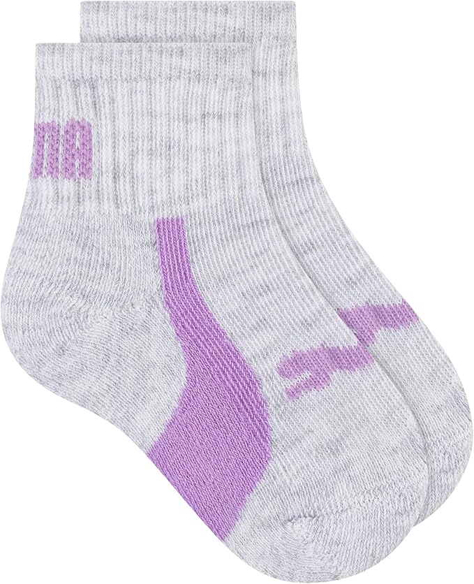 PUMA Unisex Baby 6-pack Infant Anklet Socks, Extra Cushion & Comfort-toe - Image 7