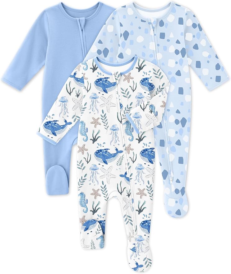 Baby Sleepers 100% Organic Cotton Pajamas by Unknown