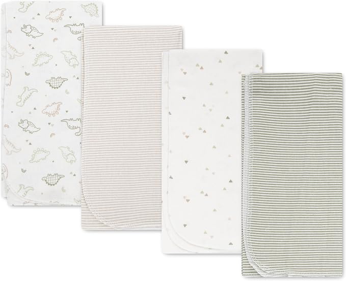 HUGGIES 4-Pack Flannel Receiving Blankets - Image 2