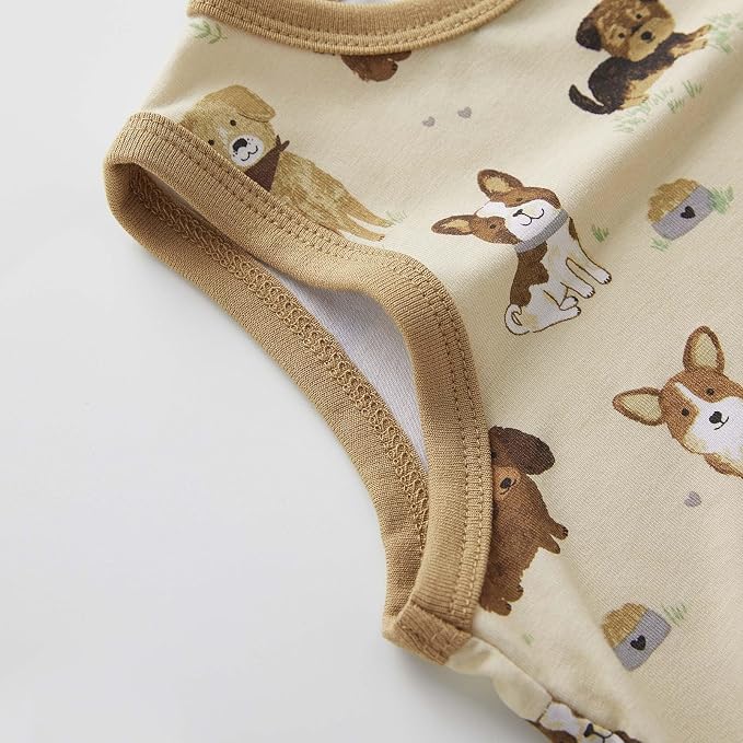 pureborn Baby Girls Boys Bodysuit Super Soft Cotton Romper 0-24 Months | - Image 6