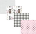 Luvable Friends Little Treasure Flannel Receiving Blankets 4pk by Luvable+Friends