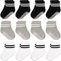 GRPSKCOS Baby Socks Non Slip 12 Pairs Toddler Anti Skid Socks by GRPSKCOS