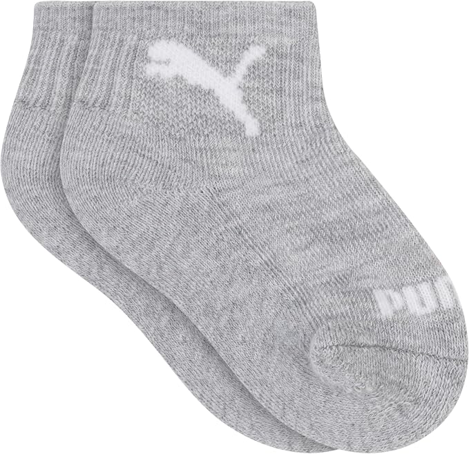 PUMA Unisex Baby 6-pack Infant Anklet Socks, Extra Cushion & Comfort-toe - Image 2