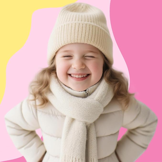 YMYDYFC Baby Beanie 3Pack Toddler Beanie Baby Winter Hats Boy&Girl 0-6Years | - Image 7