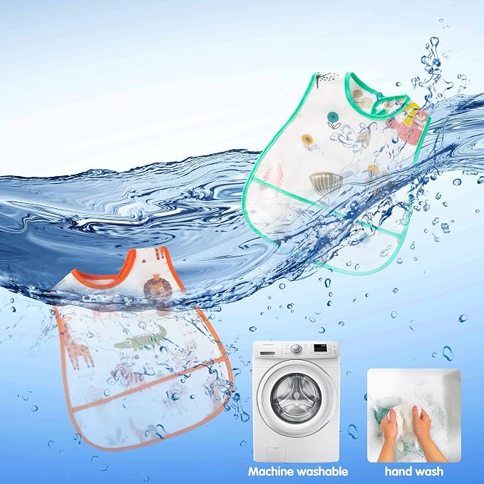 R HORSE 5Pcs Baby Feeding Bibs - Image 5