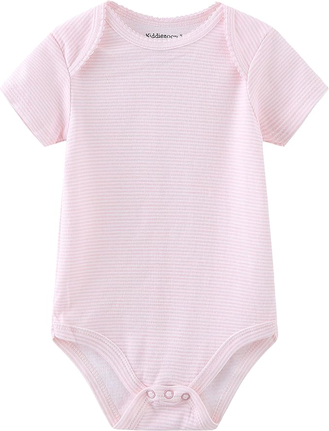 Kiddiezoom Newborn Baby Unisex Cotton One-Piece Bodysuits Baby Gift 5-Pack Baby - Image 5