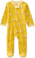 Butterblu Scout Sleep & Play 100% Organic Cotton Footed Zip Front PJs | GOTS by Butterblu
