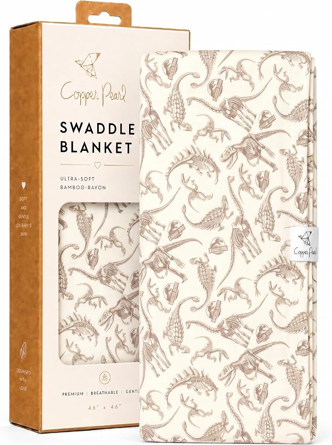 Copper Pearl Swaddle Blankets for Newborns | Soft Stretchy Receiving Blankets by CopperPearl