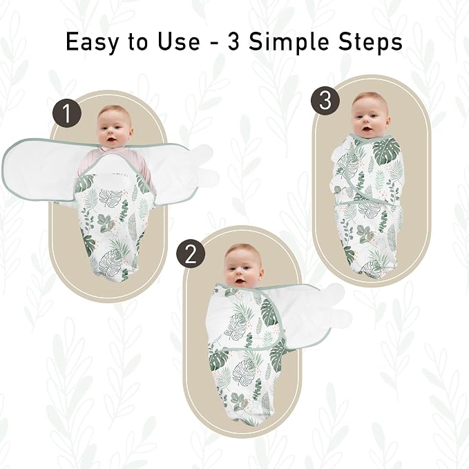 GLLQUEN BABY Swaddles for Newborns 0-3 Months, Adjustable & Easy Fastener | - Image 6