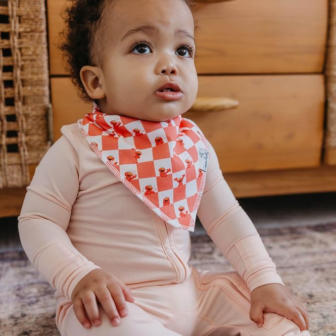 Copper Pearl Baby Bibs 4 Pack, Printed Bandana Drool Bibs - Image 5