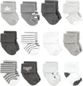 Hudson Baby Basics Unisex Baby Cozy Terry Baby Sock 12-Pack by HudsonBaby