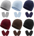 BQUBO Newborn Baby Hats Mittens Set Hospital Hat Beanie Infant Caps Baby Gloves by DRESHOW