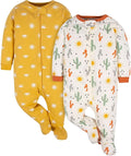 Gerber Baby Girls 2-Pack Sleep ‘N Play by Gerber