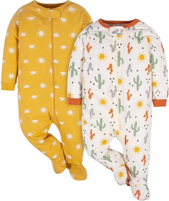 Gerber Baby Girls 2-Pack Sleep ‘N Play by Gerber