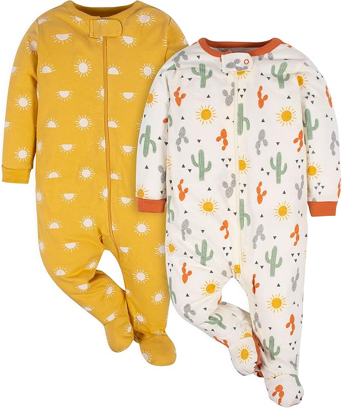 Gerber Baby Girls 2-Pack Sleep ‘N Play by Gerber