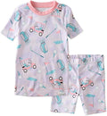 Butterblu Shade Snug-fit 2-Piece Short Sleeve PJs 100% Organic Cotton by Butterblu
