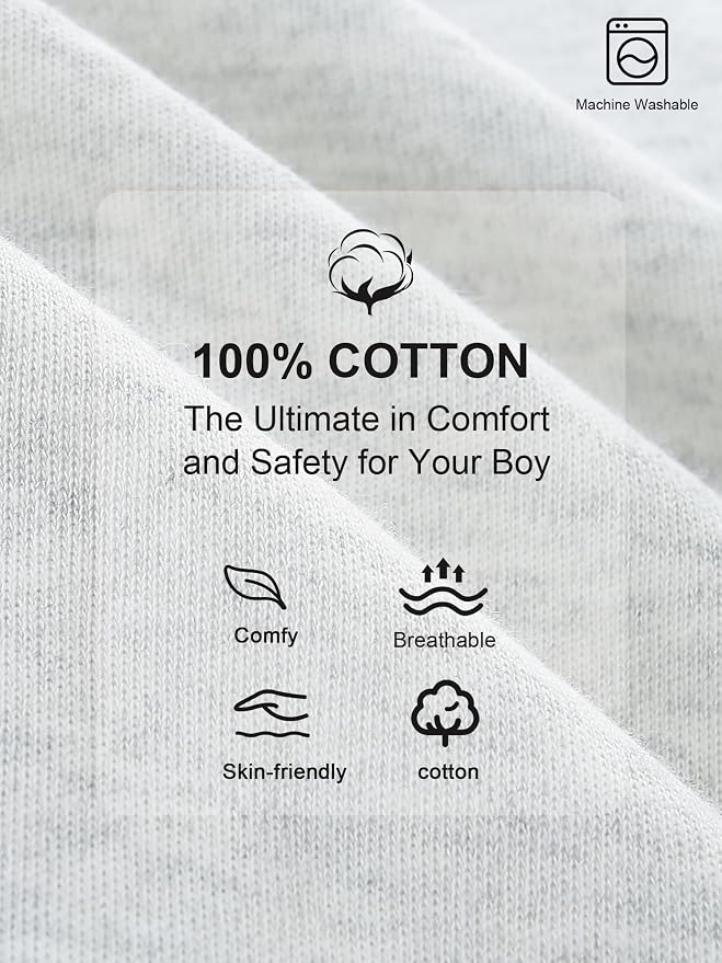 Babymine 100% Cotton 2-Way Zipper Little Brother Newborn Outfit 0-3 Months | - Image 6