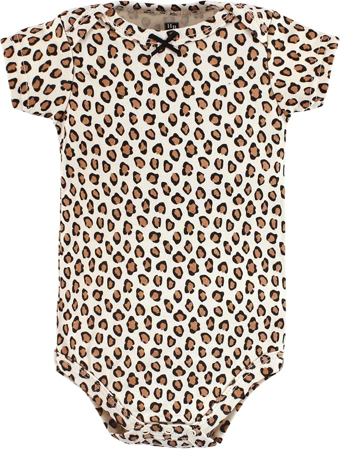 Hudson Baby Baby Girls' Cotton Bodysuits 7-pack - Image 8