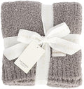 Saranoni Bamboni Luxury Throw Blanket Cozy Plush Home Decor Gray 50" x 60" | by SaranoniLuxuryBlankets
