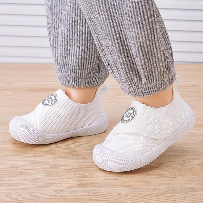 BMCiTYBM Baby Shoes Infant Boy Girl First Walker Shoes Toddler Walking Shoes Lightweight Non-Slip Sneakers for 6 9 12 18 24 Months