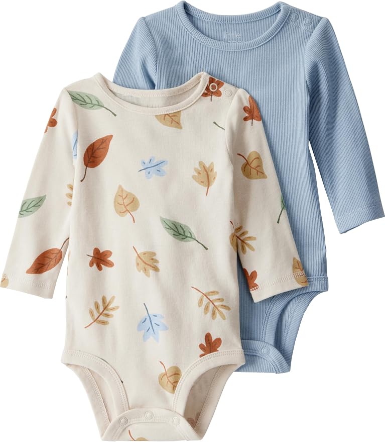 little planet by carter's Baby 2-Pack Organic Cotton Long-Sleeve Bodysuits by LittlePlanet