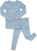 AVAUMA Stripe Pattern Baby Boys Girls Pajama Set Kids Toddler Snug fit Ribbed by AVAUMA